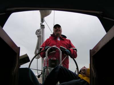 Skipper und Eigner Klaus Wenz